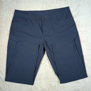 Public Rec Dealmaker 5-Pocket Pants Mens 42X30 (40x28) Navy Performance Golf